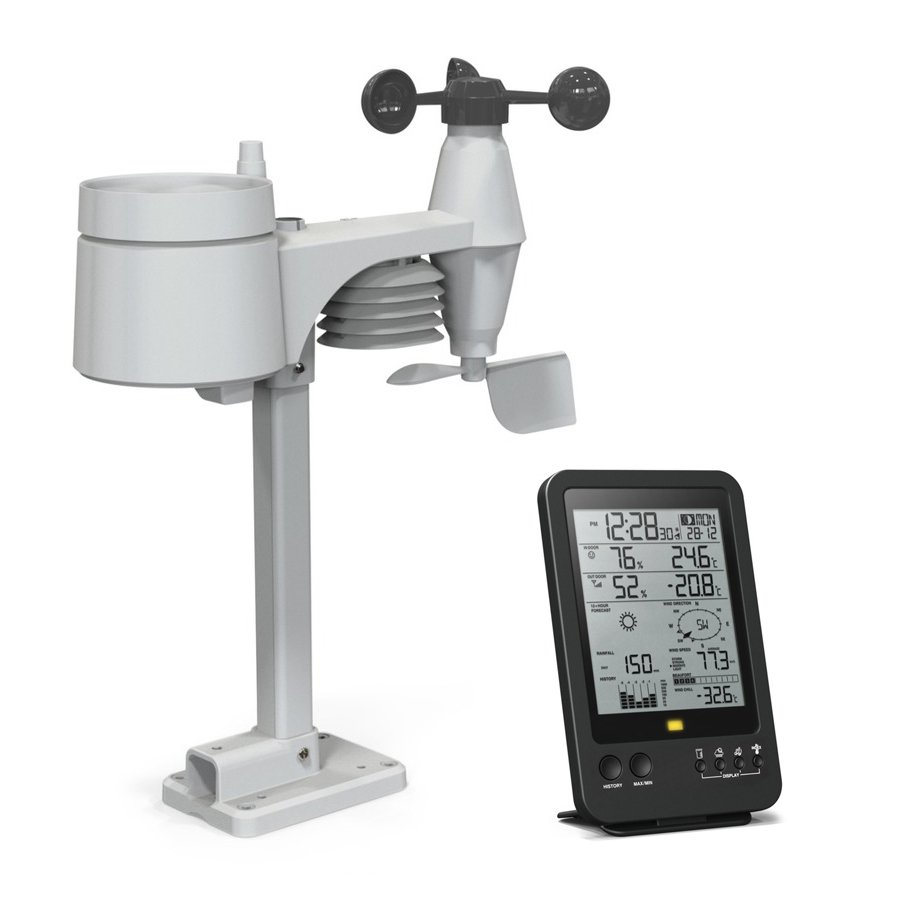 digitech wireless weather station software